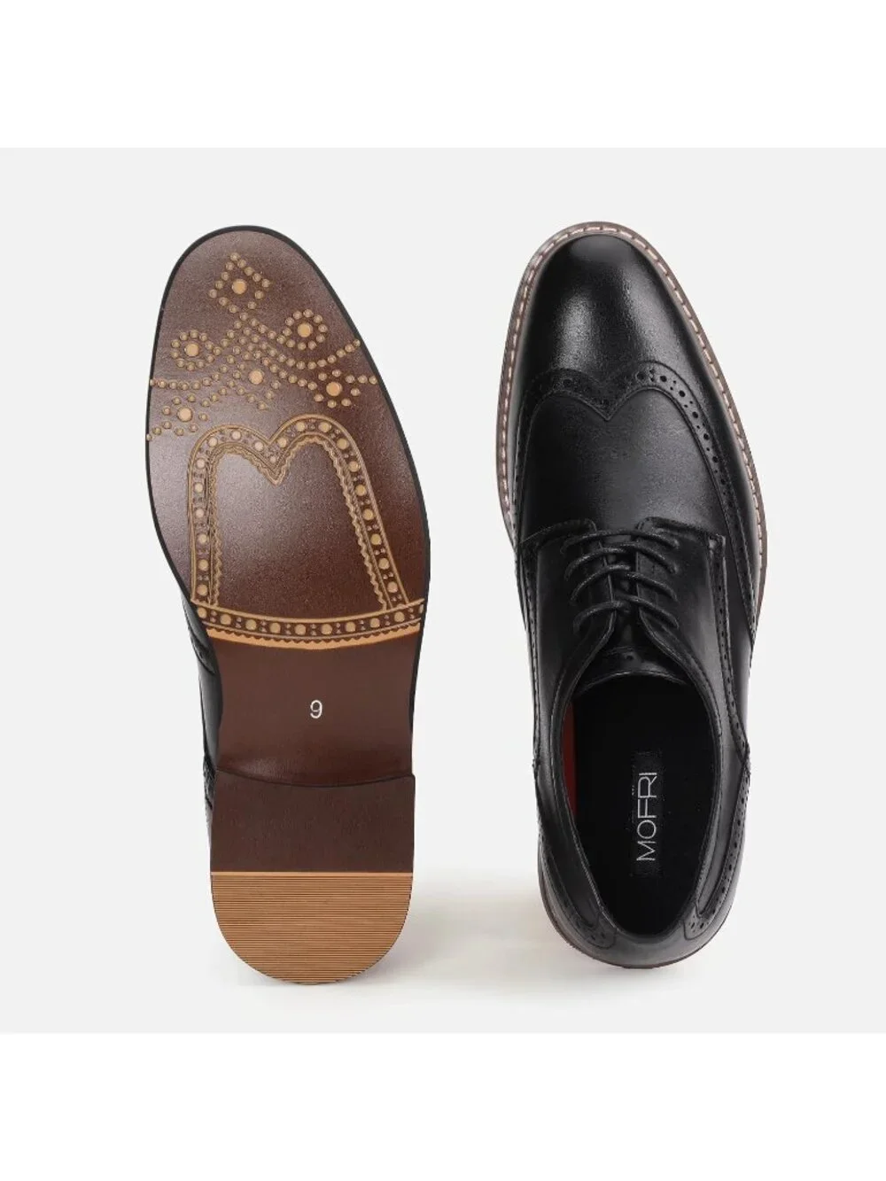 Men's Black Cap Toe Wedding Work Wear Office Business Oxford Dress Shoes